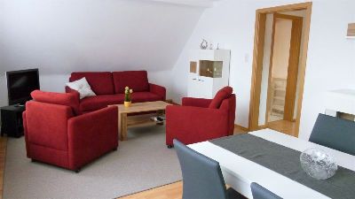 Ferienwohnung: Wohnzimmer